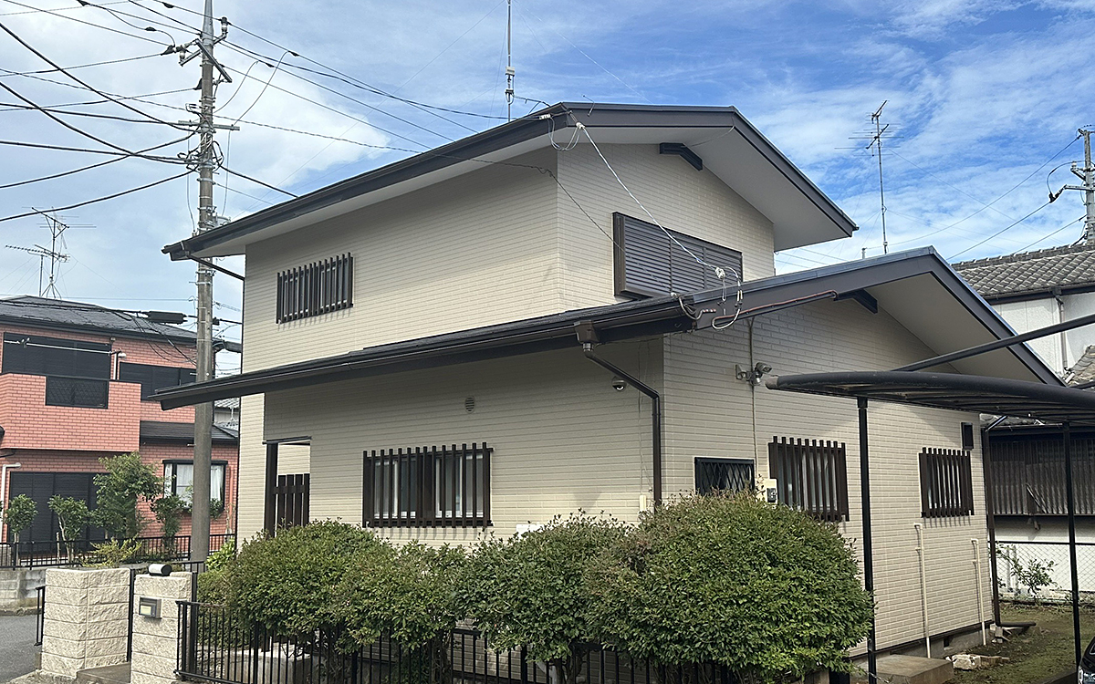 施工事例｜千葉市若葉区 S様邸｜屋根・外壁塗装リフォーム